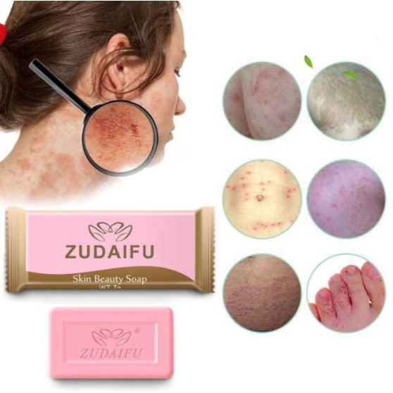 Zudaifu Sabun Gatal Eksim Psoriasis Jamur Kudis Panu Sabun Zudaifu 7g