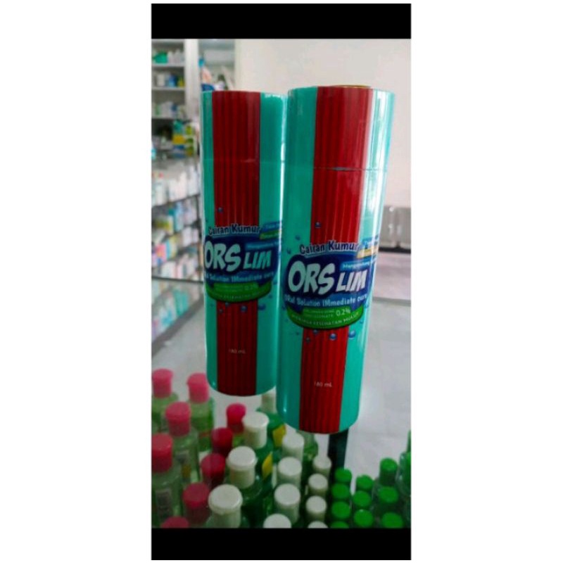 ORSLIM obat kumur ready stok