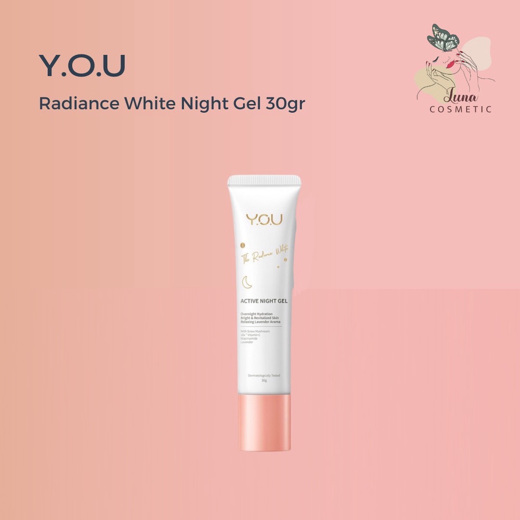 YOU Radiance White Night Gel 30gr