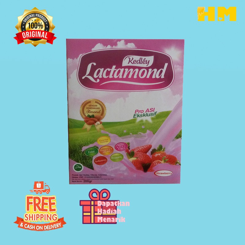 

Lactamond Rasa Strawberry ( AsiBooster )/ Pelancar Asi Susu Asifit Suplemen makanan bayi susu bayi