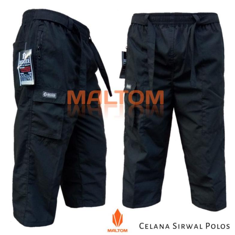 Celana Pansi Muslim/Celana Cingkrang Kantong Rempel Pria/Celana Sholat