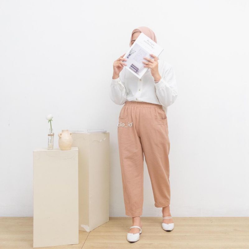 CELANA WANITA KULOT WILLOW PANTS  BAWAHAN  KEKINIAN-2
