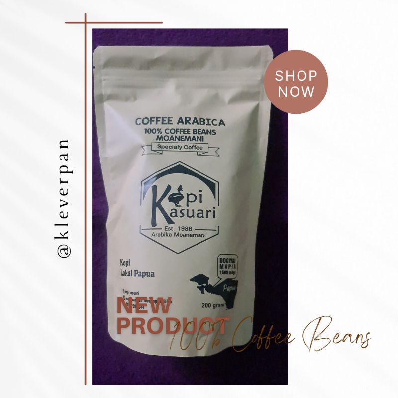 

KASUARI COFFEE ARABICA NABIRE PAPUA