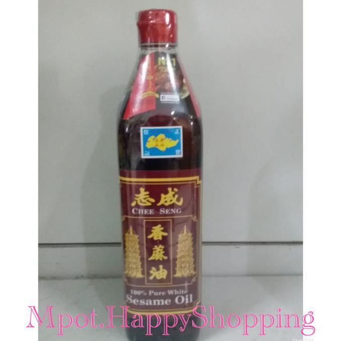 

BISA BAYAR DI TEMPAT Minyak Wijen Chee Seng Pagoda/Sesame Oil 750 gr Kode 1177