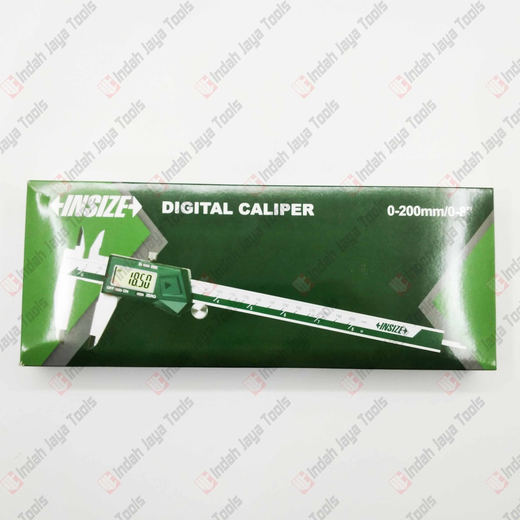 INSIZE 1108-200 Sigmat Digital 8 Inch 200 mm - Jangka Sorong Caliper