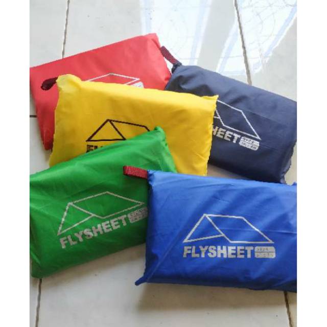 Flysheet 3x4 Terpal  tenda doom full waterproof Shopee 