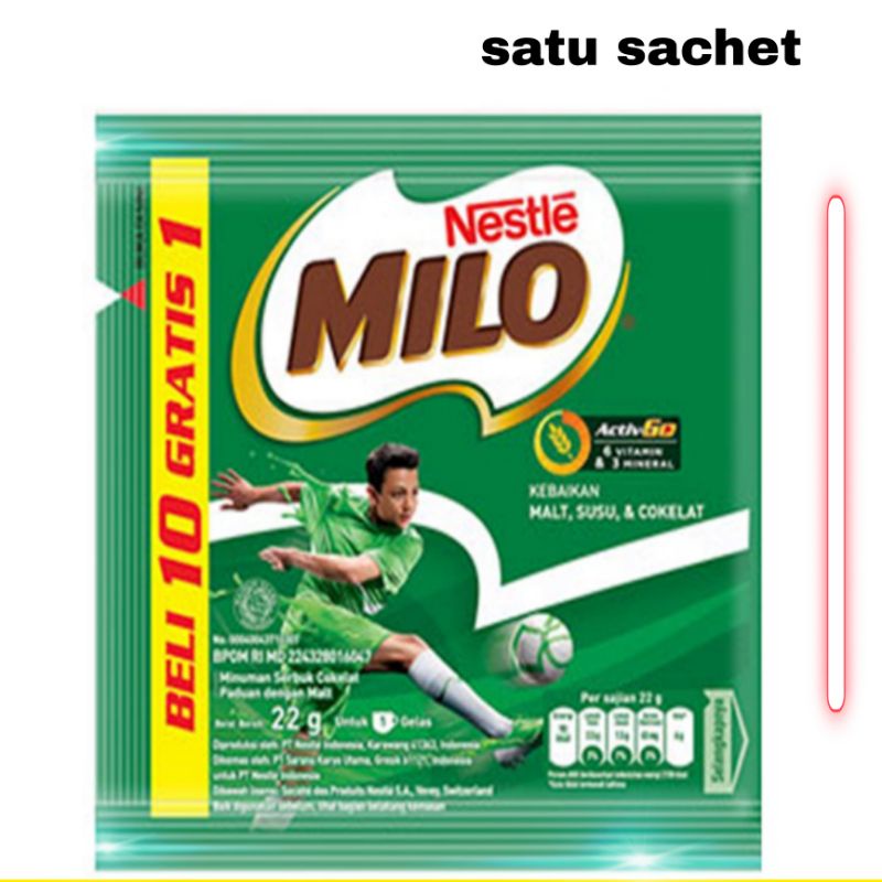 

milo nestle sachet 22 gram