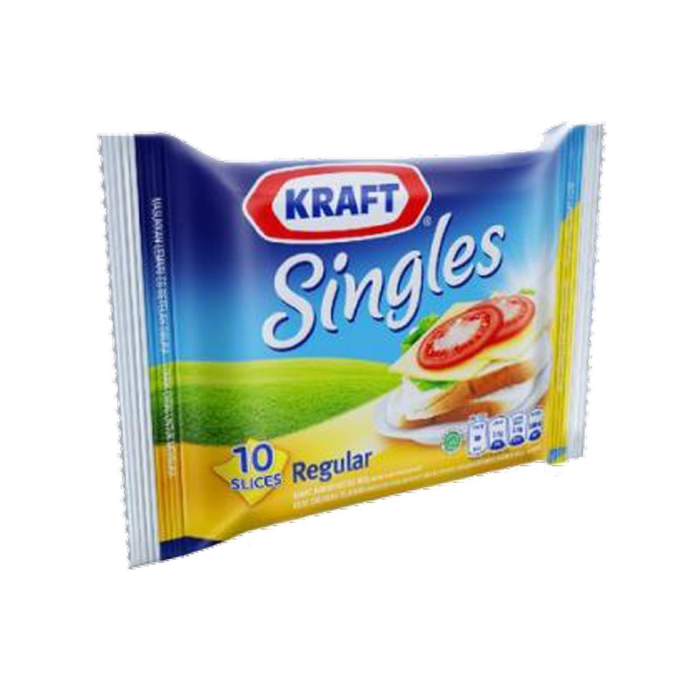 

Keju Kraft Singles 10 slices 167gr 10s Cheddar Cheese Serbaguna