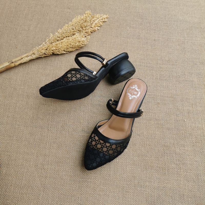 Faduzzi Sandal Wanita Mules SCARLETI