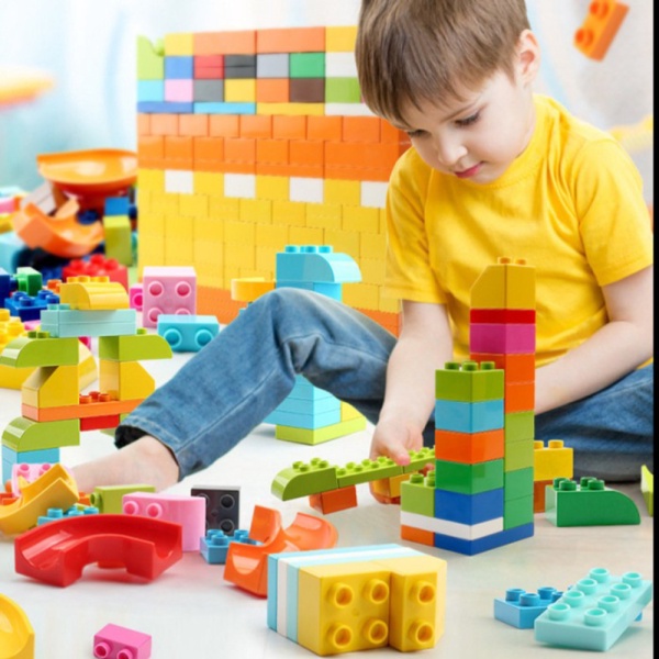 Jual Mainan Lego Balok Susun DIY BLOCK LEGO Balok Besar - 1645 - 1 BASIC Murah