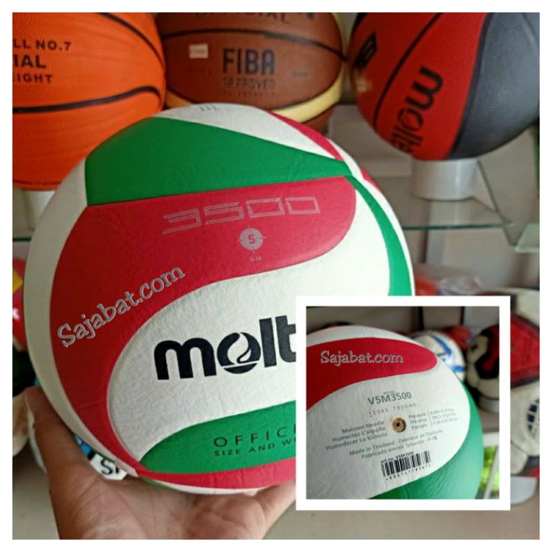 Bola voli molten 3500 original anti air