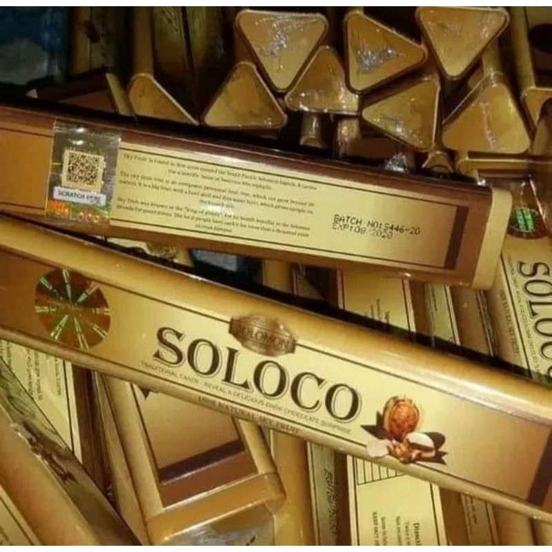 Permen Candy Soloco Original Batik Hologram 1 Box 12 Pcs Penambah Stamina Pria ORIGINAL