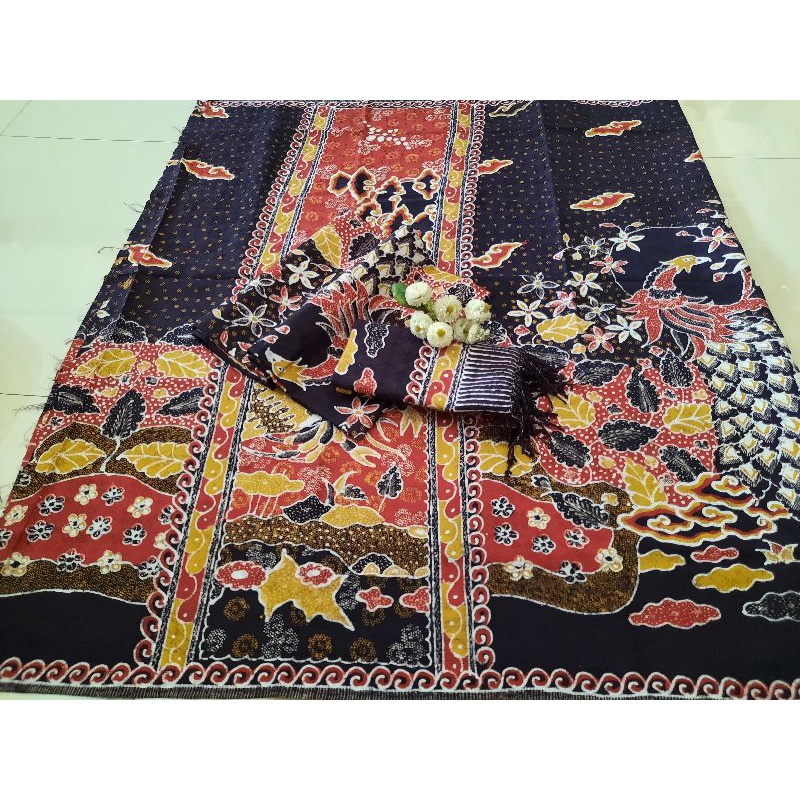 Batik Kenza Trusmi Bahan Kain Sarimbit Doby Full Tulis
