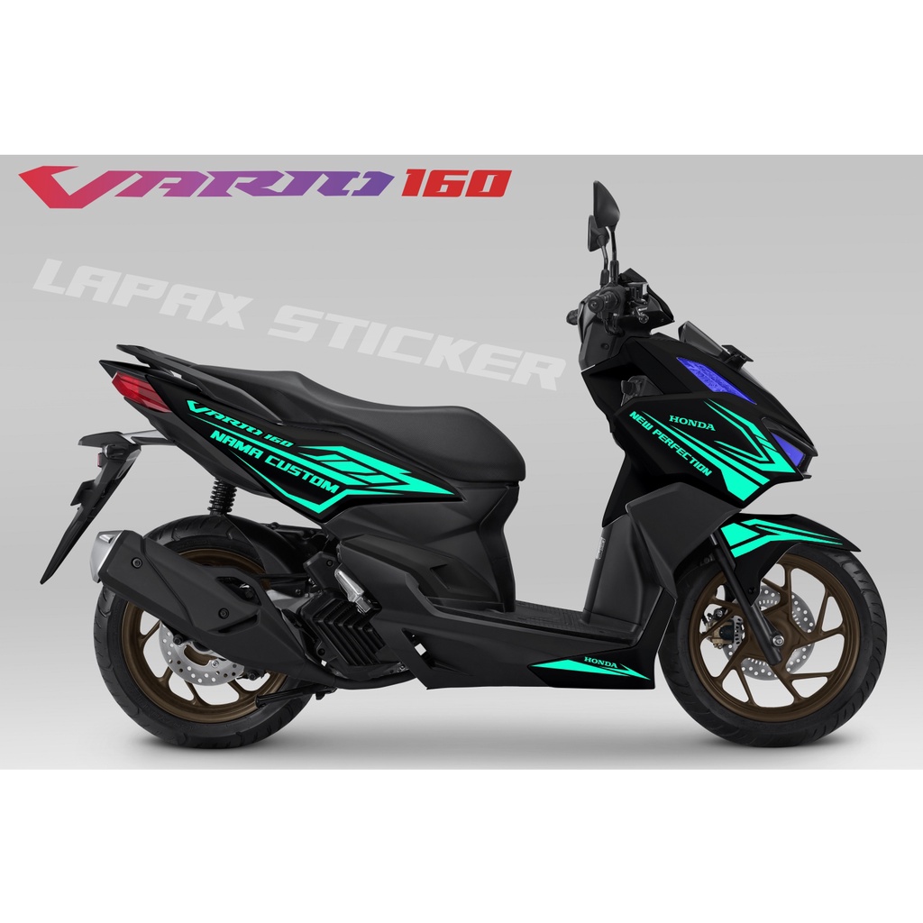 stiker motor honda vario 160 cutting sticker striping  honda vario 160 2022 M3