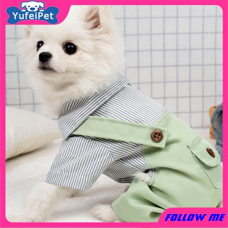 Pakaian Anjing Motif Kotak-Kotak Untuk Musim Gugur Dan Musim Dingin