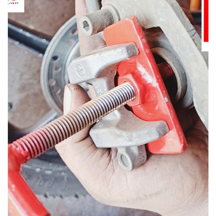 Treker buka shok depan motor bebek dan matik alat buka ring shok depan treker shockbreaker Treker rem cakram motor mobil