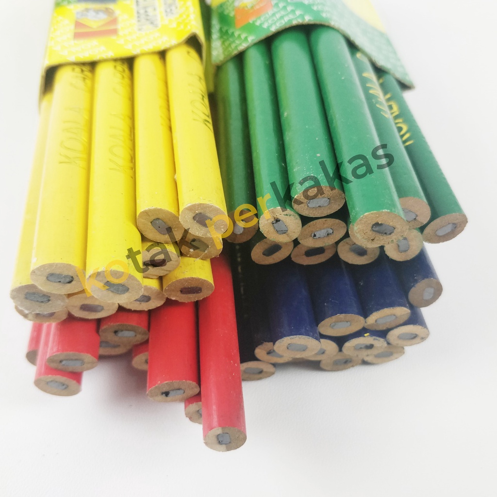 

Pensil Tukang / Pensil Kayu Bangunan KOALA 12 pcs