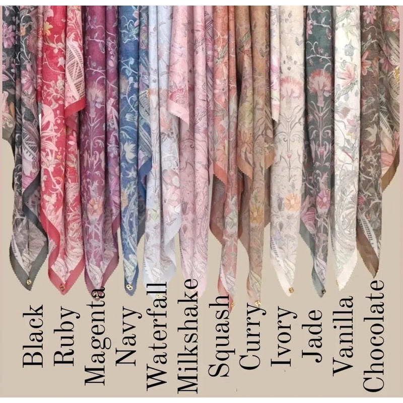 The Dubai Series Buttonscarves