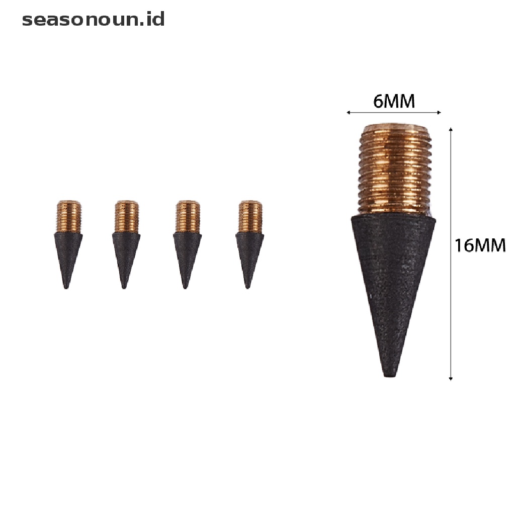 (seasonoun) Kepala Pensil Eternal Pengganti Tanpa Tinta Untuk Menulis