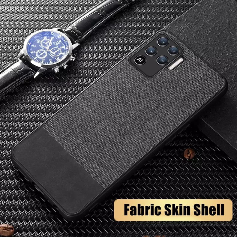 OPPO RENO 7 7Z 5G / RENO6 / RENO 6 PRO 5G / RENO 5 / RENO 5F 4G / 5G SOFT CASE FABRIC DENIM COVER