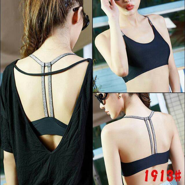 BH BRA BRALETTE SEAMLESS TALI METALIK FASHION SEKSI