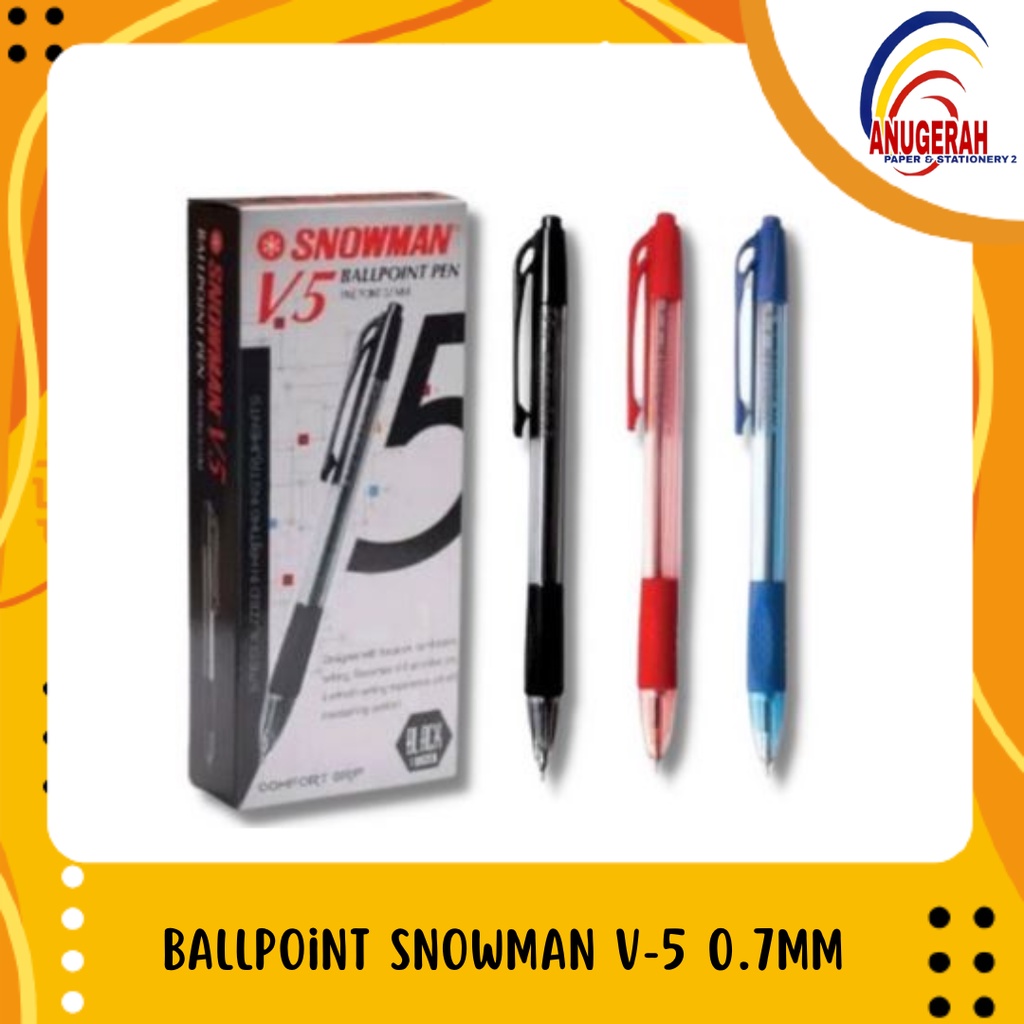 

Ballpoint Snowman V-5 V5 0.7mm (PCS)