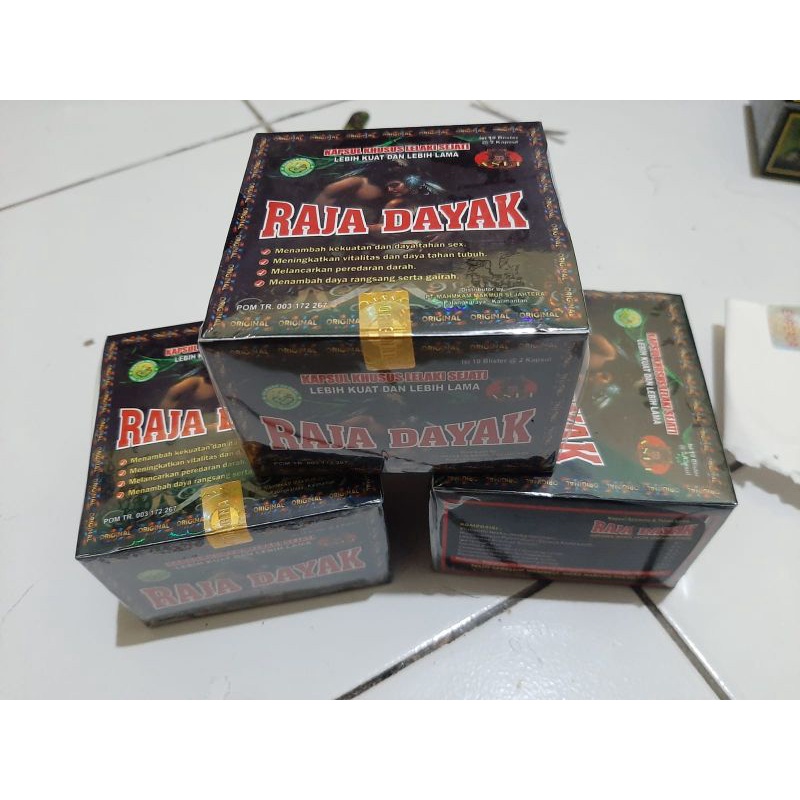 raja dayak kapsul kuat original