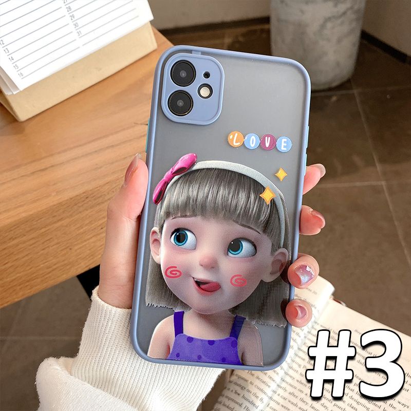 Case Camera Protect Girl Cute Vivo V20 V15