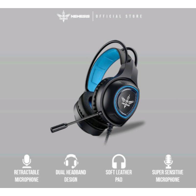 NYK Headset/Headphone Mobile Gaming HS-M01 JUGGER