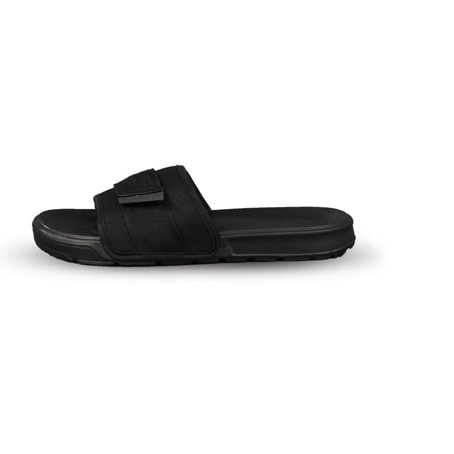 ✤ Runo Project | Strap Slides Black | Sendal Pria | Sandal Flip Flop Pria | Sandal Slop Pria | Sanda