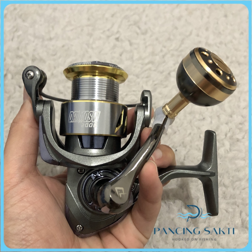 Pancing promo Reel Pancing DAIDO Daimos II 2000 Power Handle Bonus Handel Knob Knop Max Drag Besar K