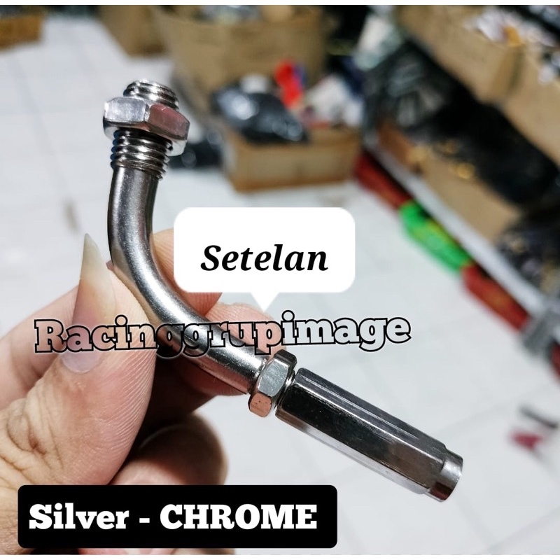 L GAS STELAN CHROME ANTI KARAT