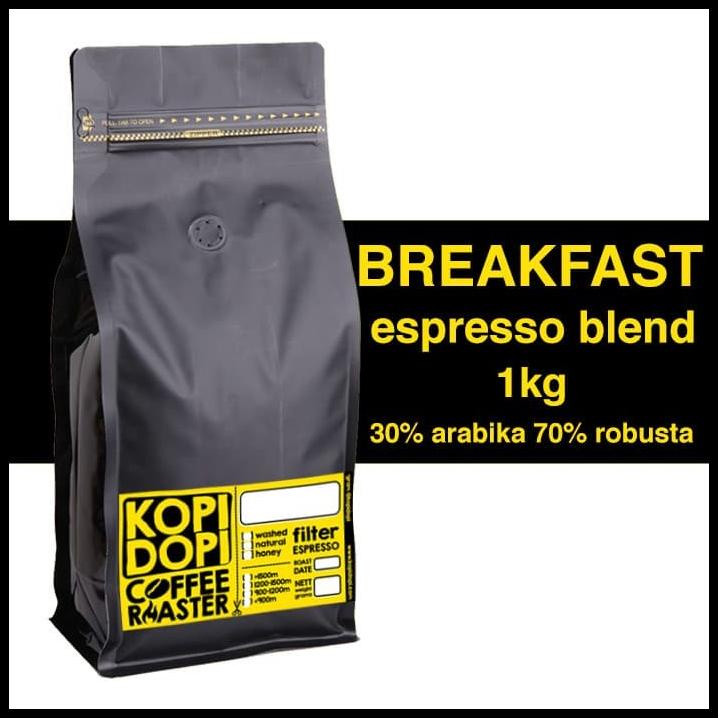 

Kopi Espresso Blend Breakfast 30:70 1 Kg 1Kg