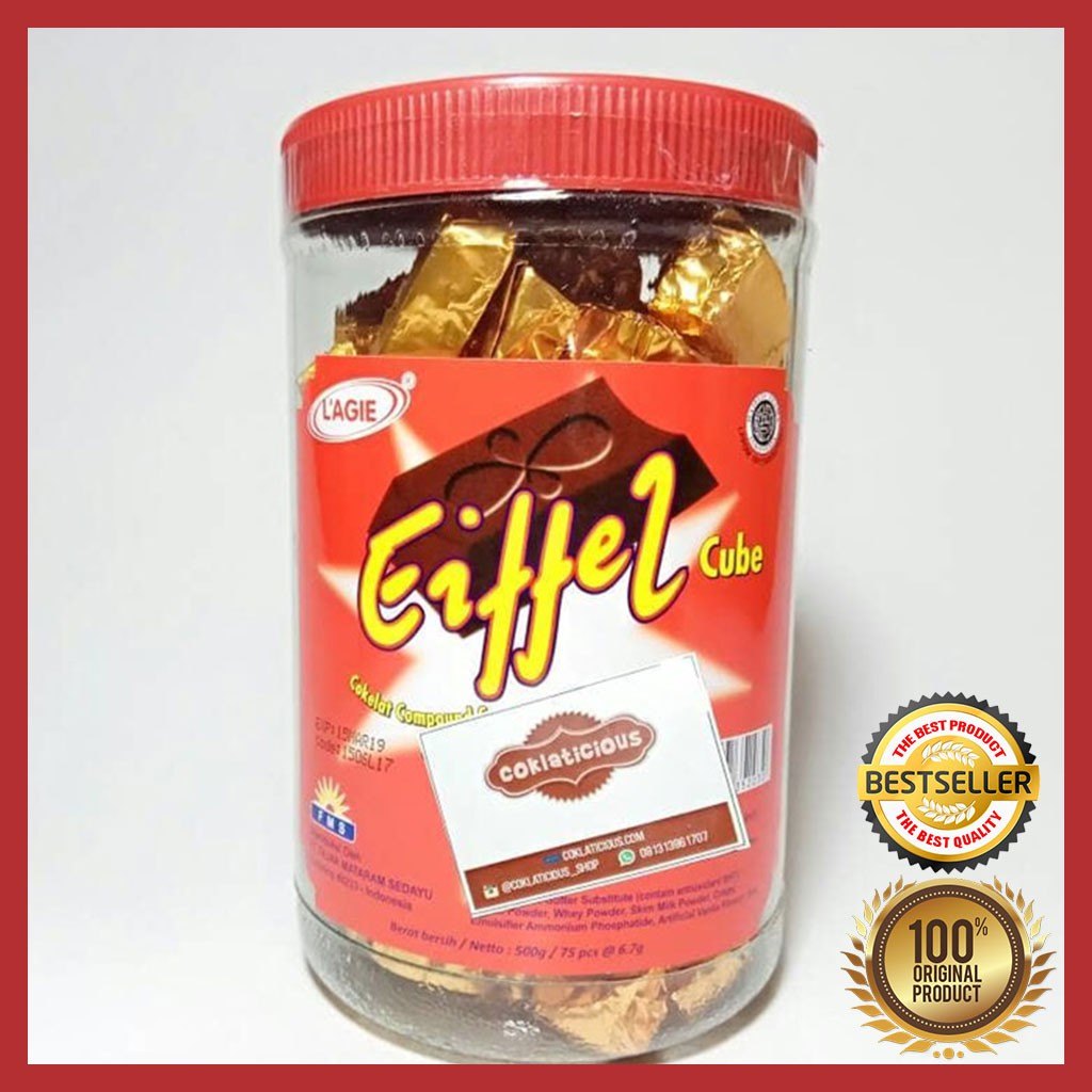 

Coklat Lagie Eiffel Cube ASLI ORIGINAL