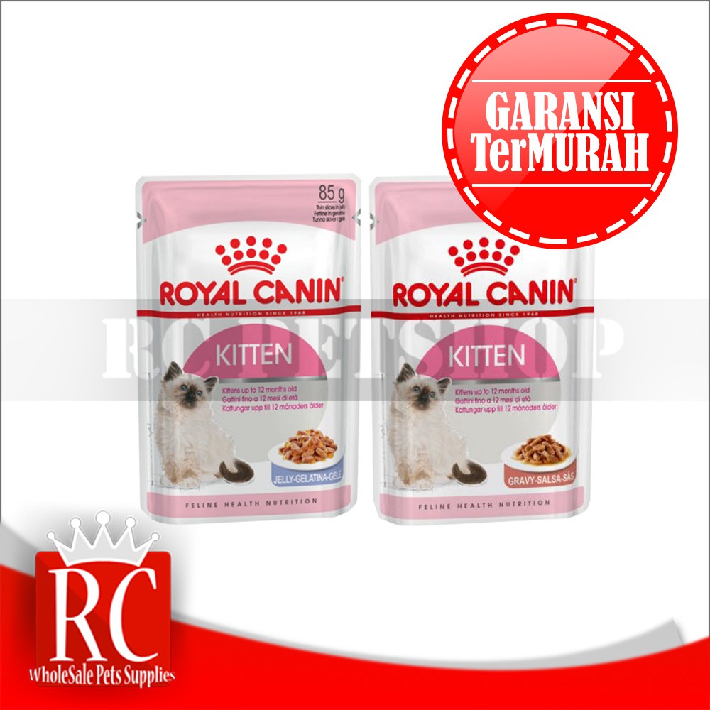 Cat Food / Makanan Kucing Royal Canin Kitten 36 85 Gram ( Wet Food )