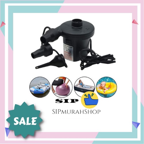 Pompa Vacuum And Blow Pompa Elektrik Kasur Angin Kolam Renang AC Air Pump Pompa Angin Listrik | Electric Air Pump Pompa Kolam Renang / Kasur Angin Vacum Sedot Tiup / POMPA ANGIN LISTRIK ELEKTRIK TIUP VACUUM INFLATE DEFLATE KASUR ANGIN