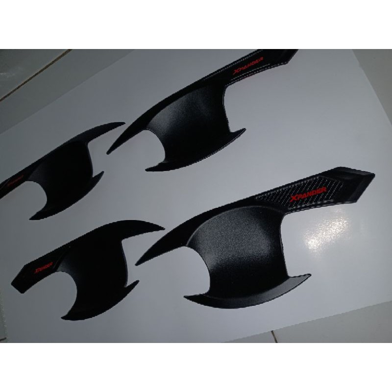 OUTER MANGKOK COVER PINTU MOBIL MITSUBISHI XPANDER HITAM DOFF