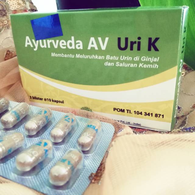 Ayurveda AV, Av Uri-k herbal batu ginjal dan saluran kemih