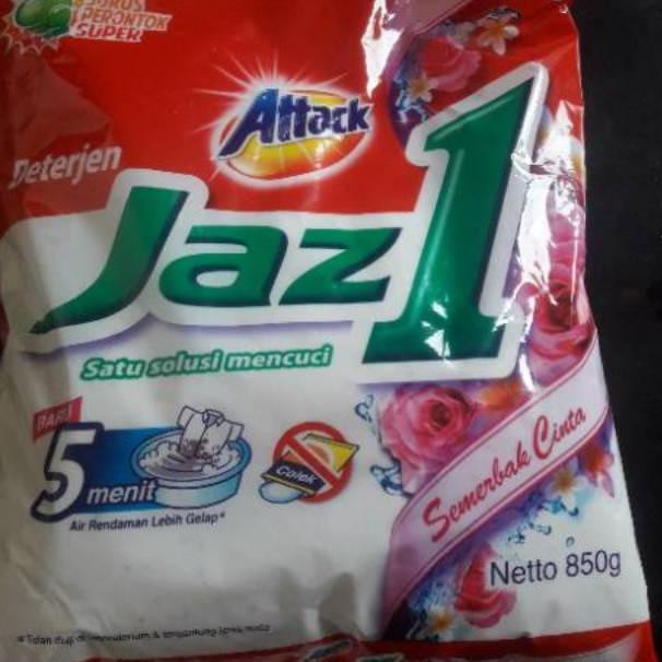 (SP NYA 16F6Ae) Attack Jazz 1 Deterjen Bubuk 850gr all varian ←