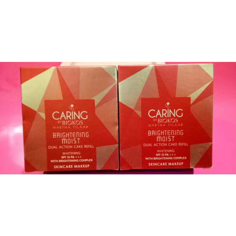 Caring by Biokos Brightening Moist Dual Action Cake Refill 01/ 02