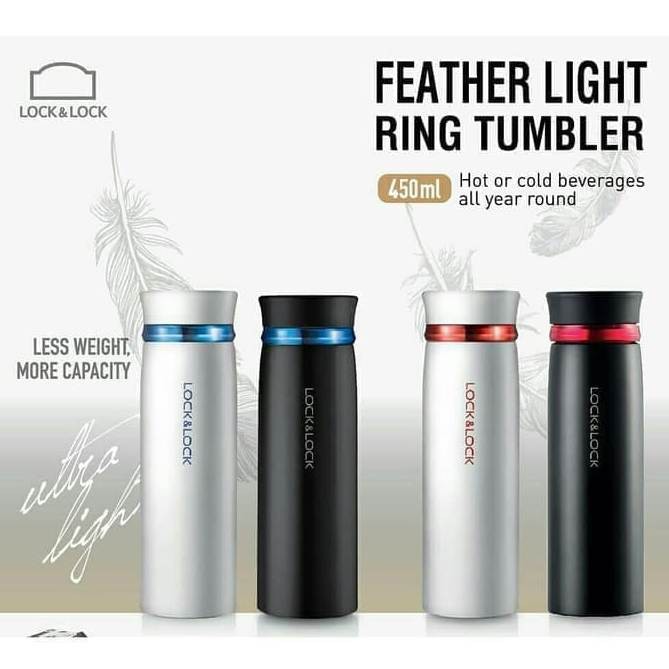 *BIG SALE* Lock &amp; And n Lock LOCK&amp;LOCK LHC4131 Feather Light Ring Vacuum Tumbler 450ml / 450 ml