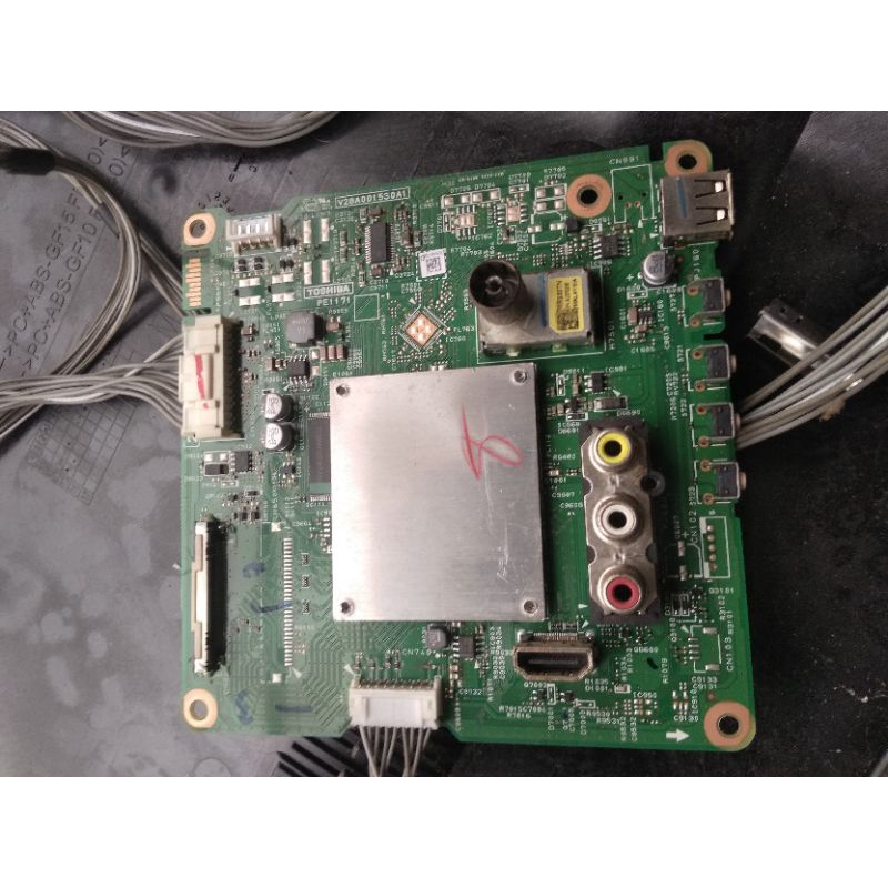 Mesin mb modbo modul mainboard tv toshiba 40l2400 vj - 40l2400vj