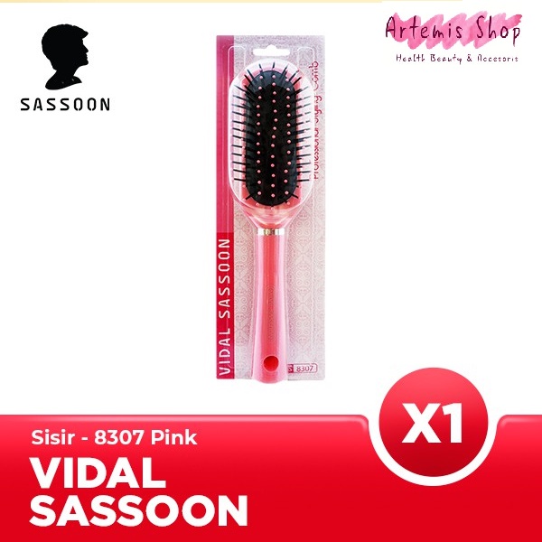 Bagus Vidal Sassoon Sisir Rambut Paddle Brush VS - 8307 Pink