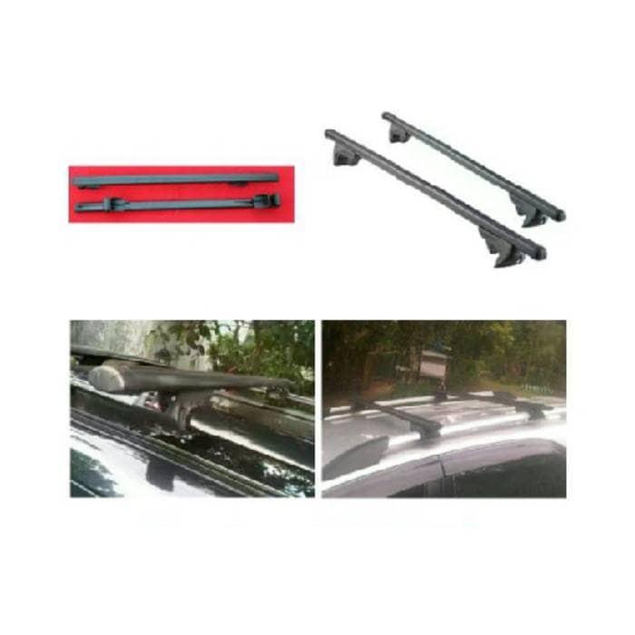 Cross Bar / Bagasi Atas / Roof Rack / Crossbar Cross bar Kaki Jepit Roof Rail Mobil Honda BRV