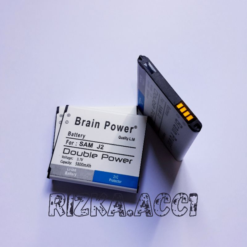 Baterai Batre Samsung J2 / J200 G360H Core Prime Brain Power Battery Batrai Hp