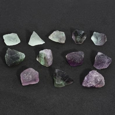 Natural Fluorite Quartz Crystal Stone (1pc)