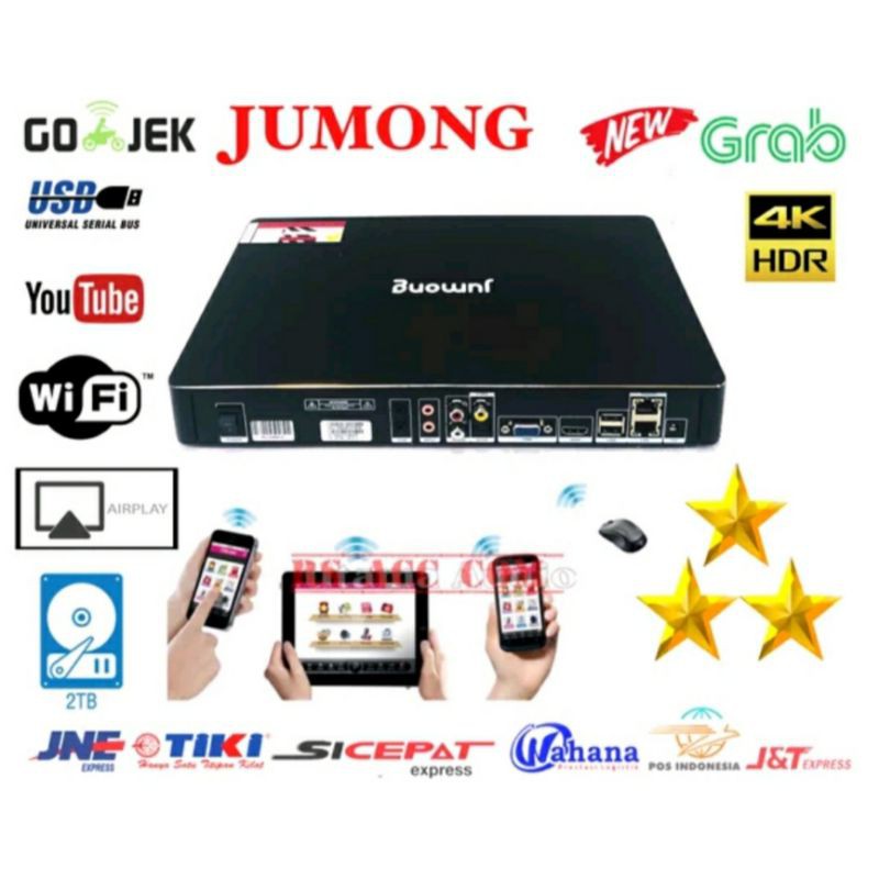 player Karaoke JUMONG PLAY YOUTUBE ,AIRPLAY , WIFI . Original