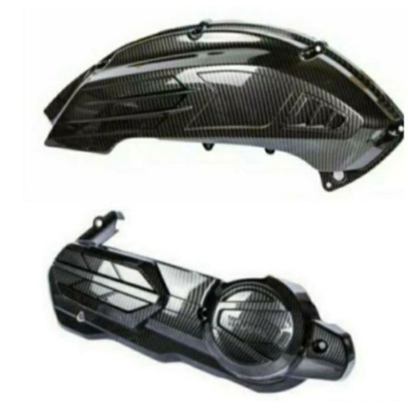 COVER TUTUP CVT DAN FILTER ALL NEW AEROX CARBON