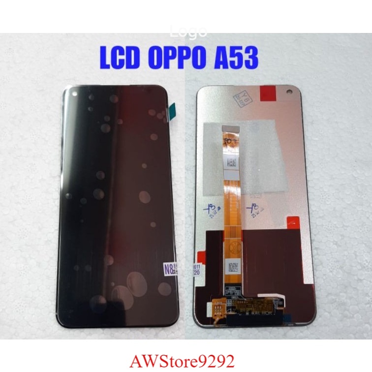 Layar Screen LCD TS Touchscreen Fullset OPPO A53 2020 A33 2020 A32 2020 Realme C17 Realme 7i CPH2127 - Black