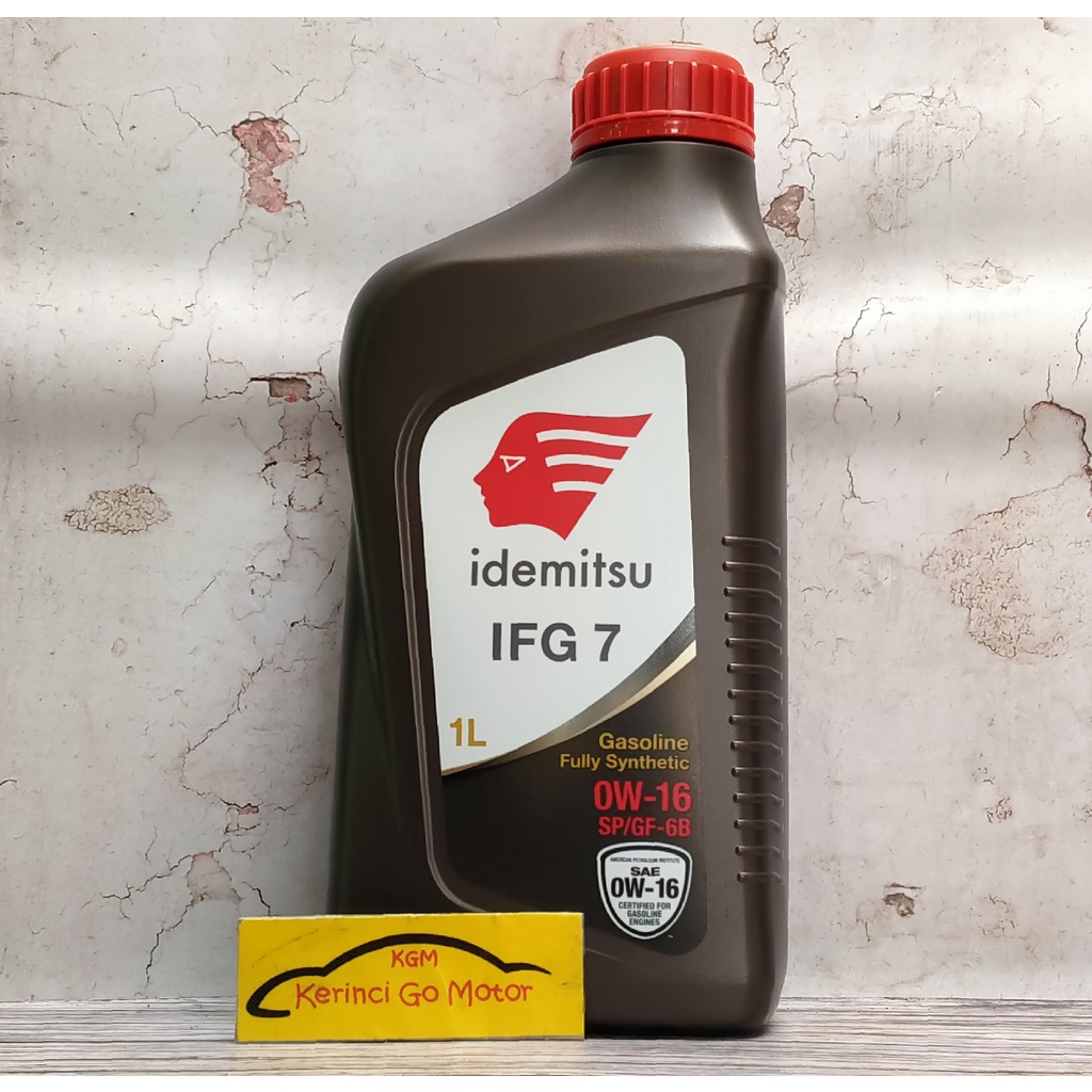 IDEMITSU IFG 7 0W-16 1L FULL SYNTHETIC SP/GF-6B IFG7 OLI MESIN BENSIN